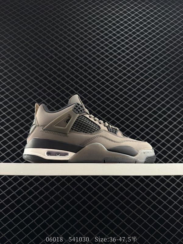 Air Jordan Air Jordan 4 Basketball Shoes – Beige/Black