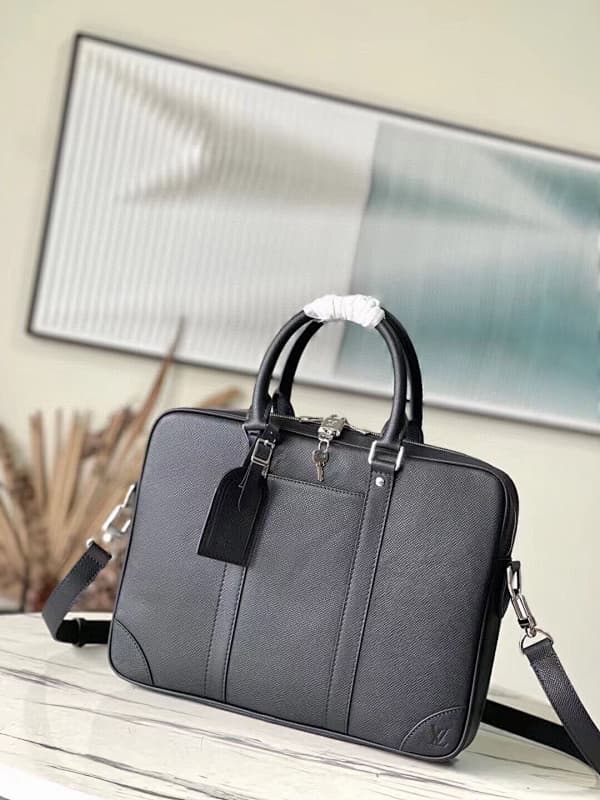 Louis Vuitton Tote Bag – Black/Gray