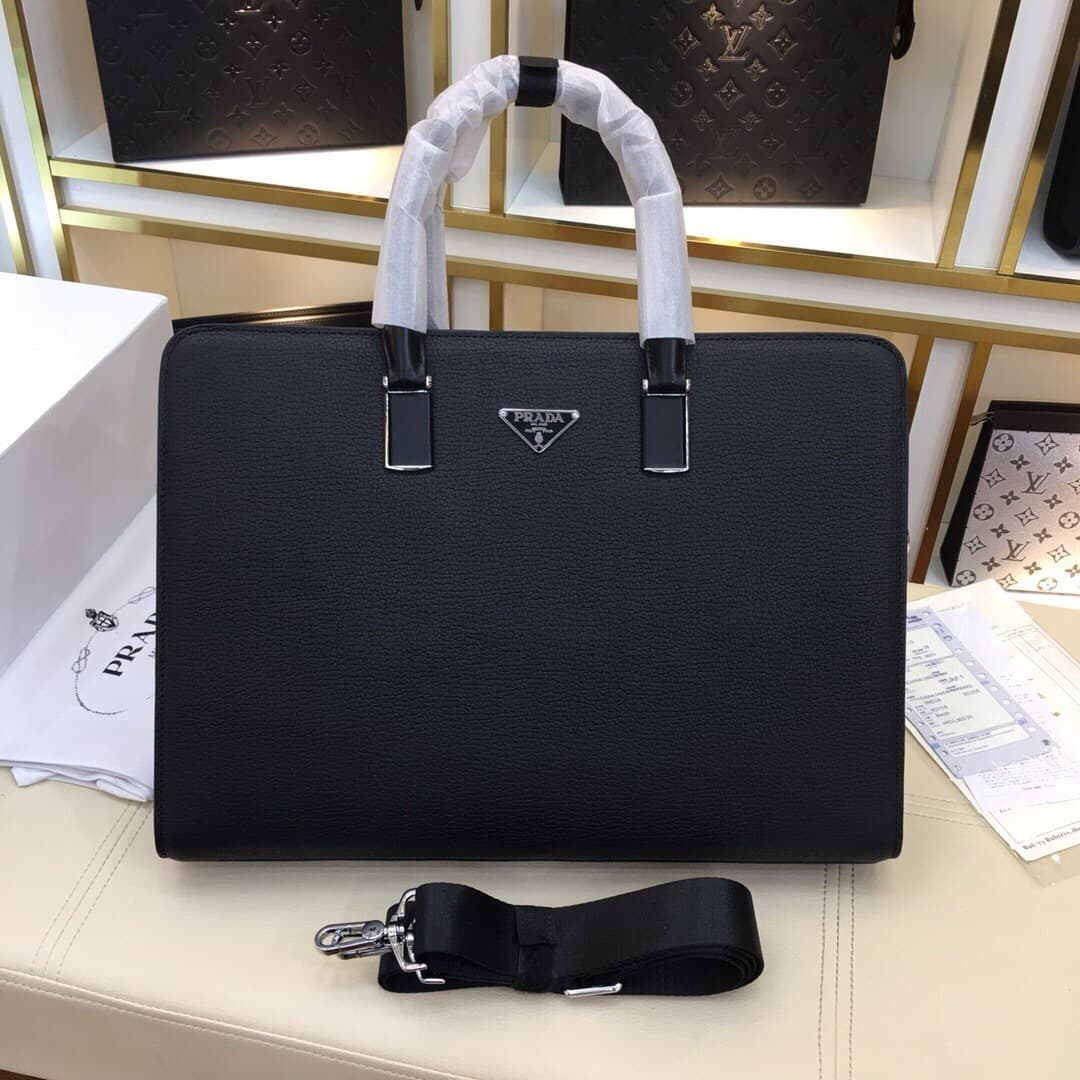 Prada Handbags – Black/Silver