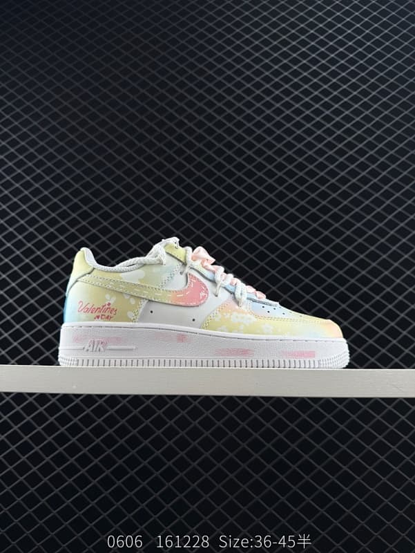 Nike Air Force 1 Lifestyle Sneakers – Multicolor/White