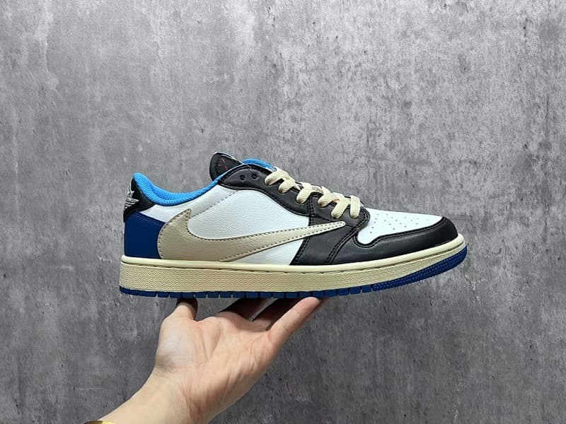 Nike Air Jordan 1 Lifestyle Sneakers – Black/Blue