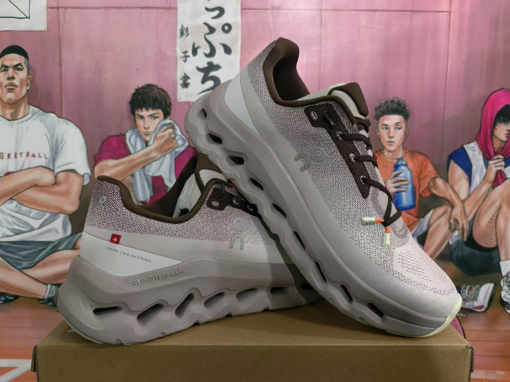 On CloudTec Phase Chunky Sneakers – Gray/Brown