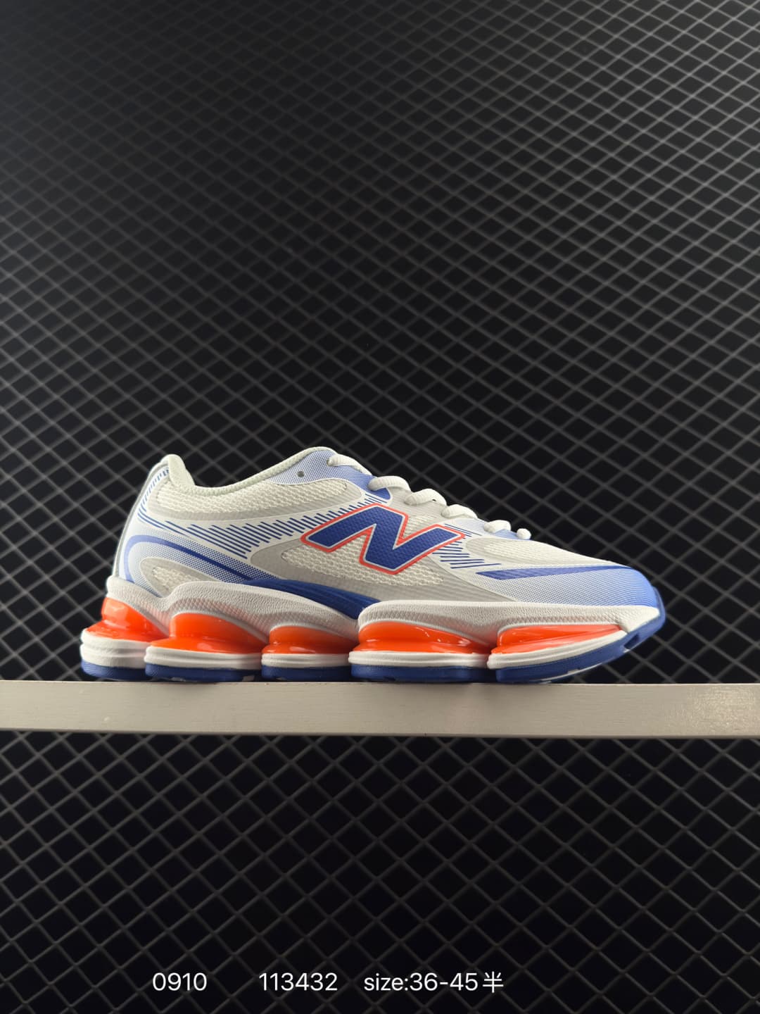 New Balance Lifestyle Sneakers – White/Blue