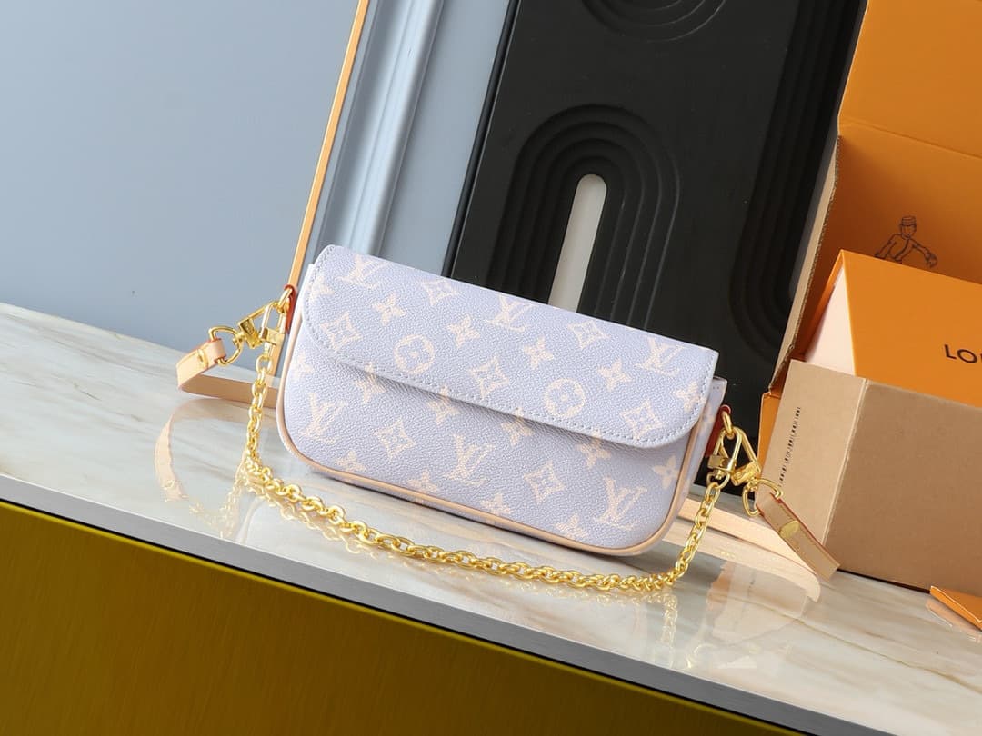 Louis Vuitton Messenger Bag – Purple/Gold