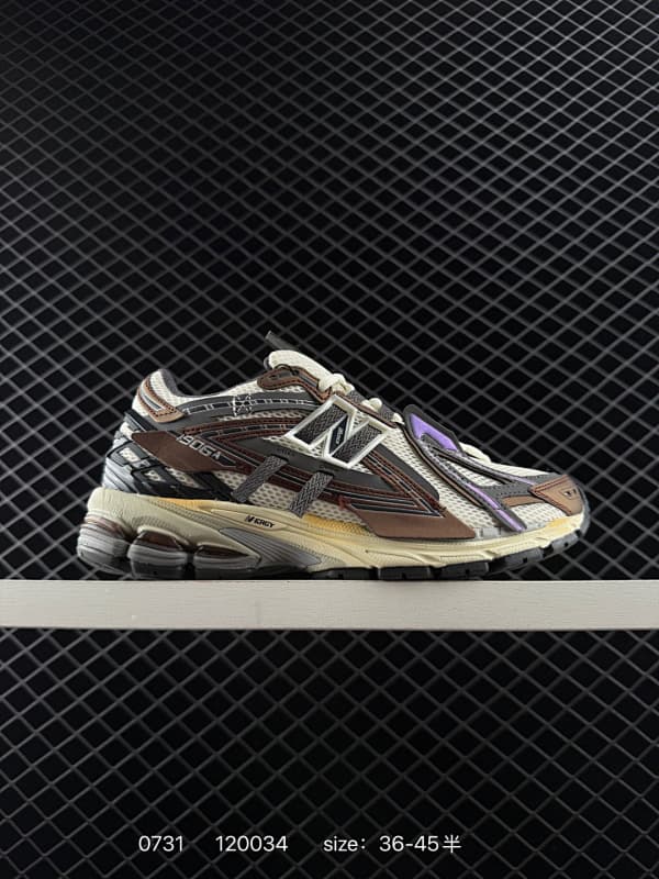 New Balance 906A Chunky Sneakers – Beige/Brown