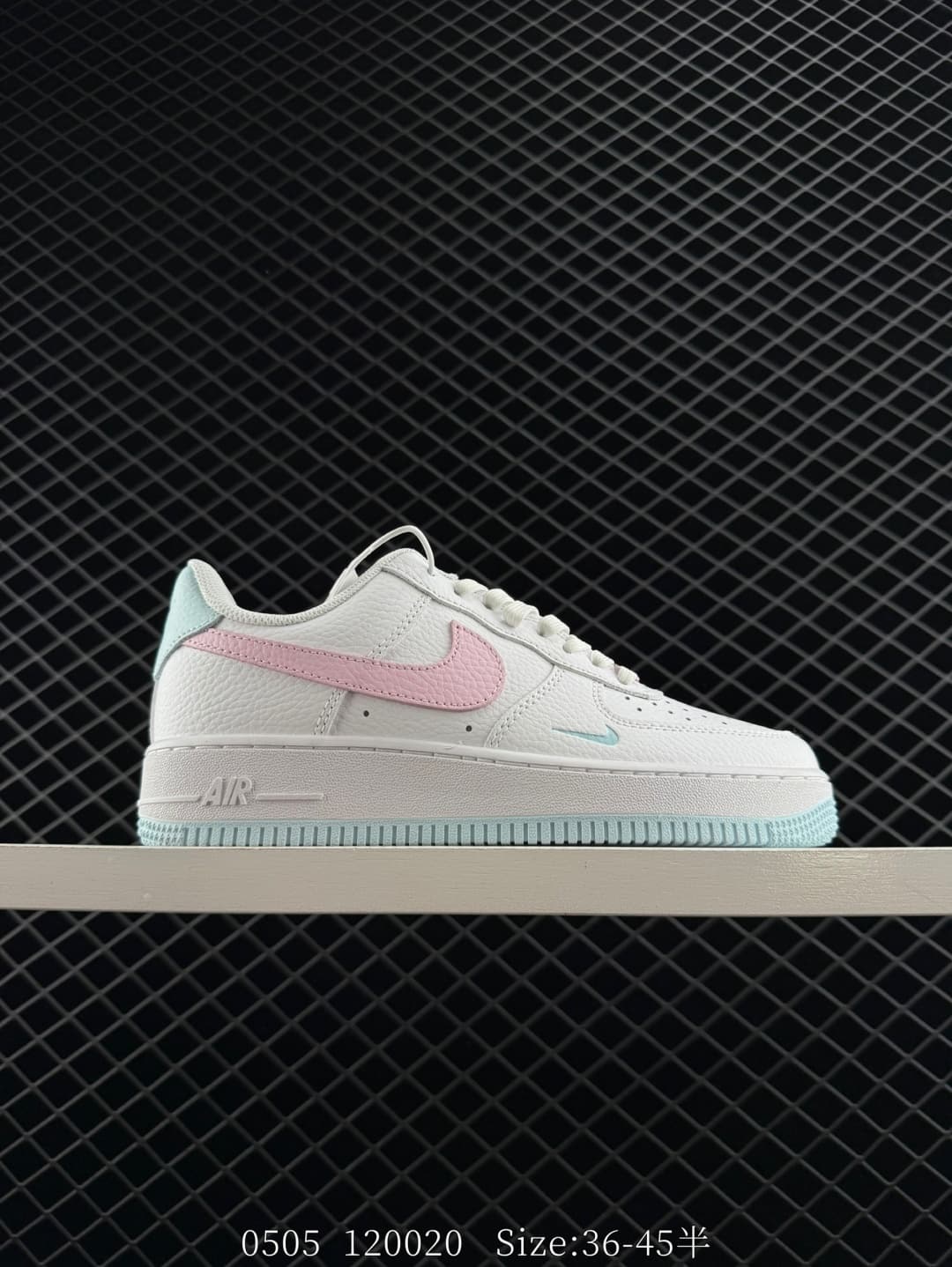 Nike Air Force 1 Lifestyle Sneakers – White/Pink