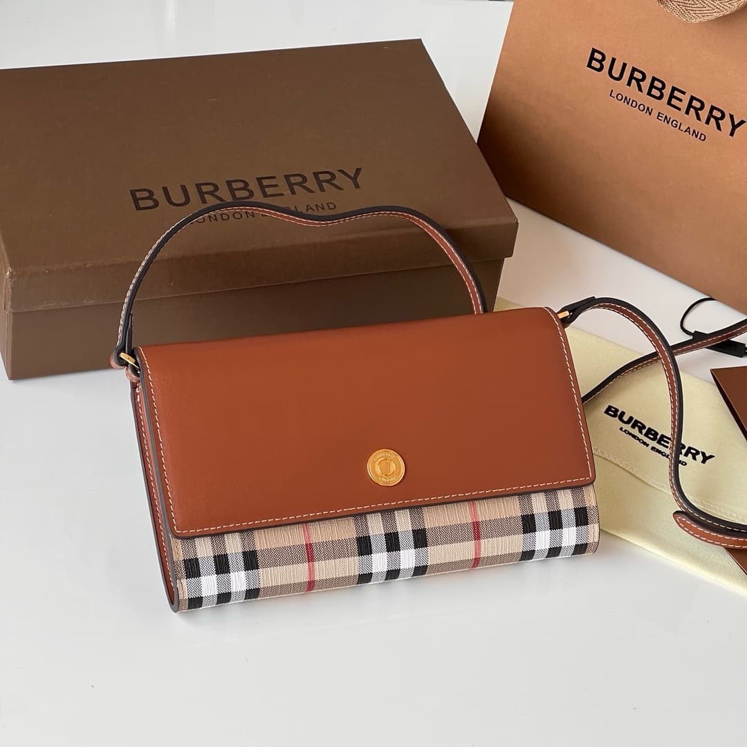 Burberry Tote Bag – Brown/Multicolor