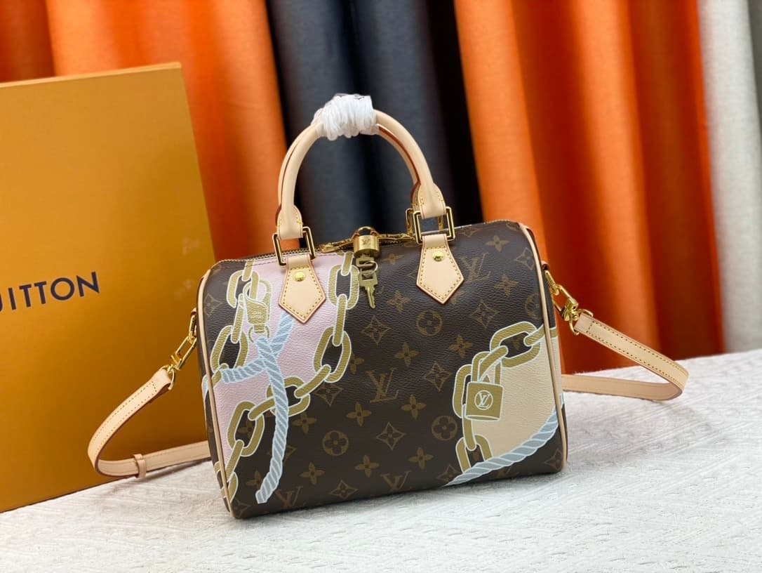Louis Vuitton Boston Bag – Brown/Beige