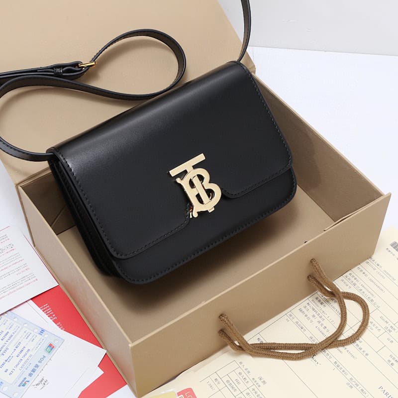 Burberry Underarm Bag – Black/Gold