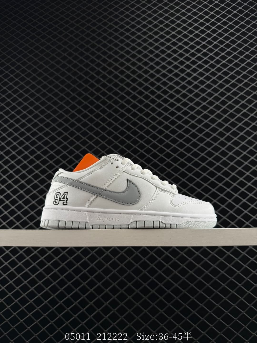 Nike Lifestyle Sneakers – White/Gray