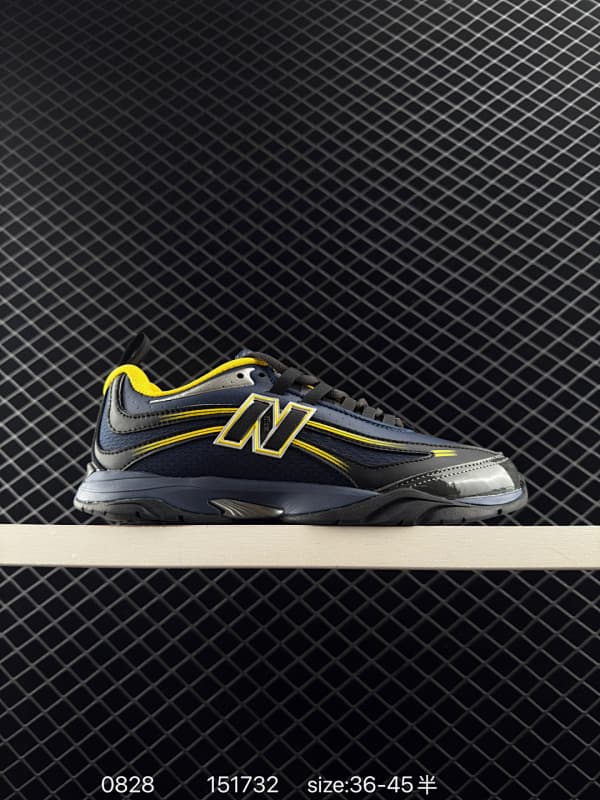 New Balance Lifestyle Sneakers – Navy/Yellow