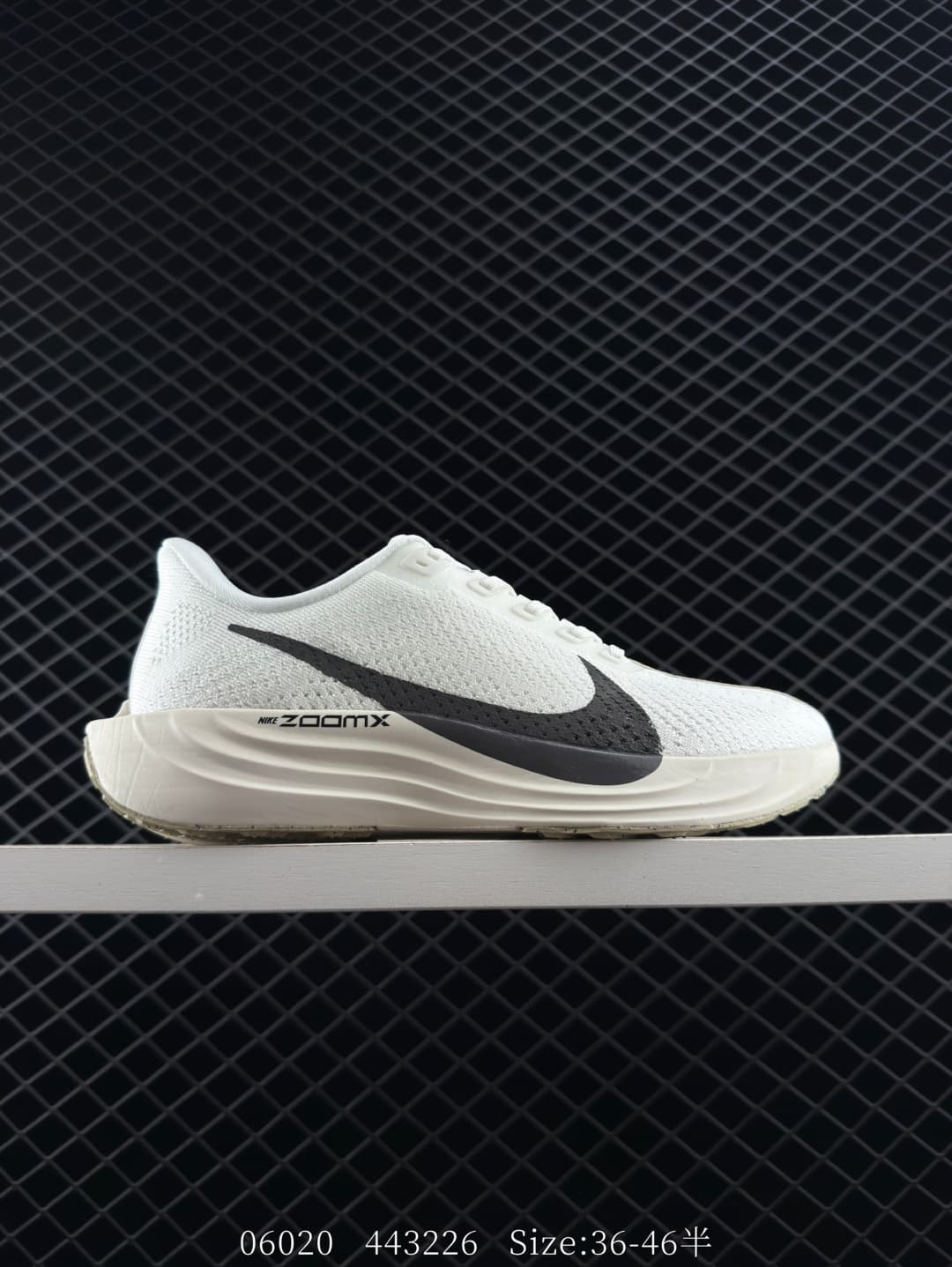 Nike ZoomX Running Shoes – White/Black