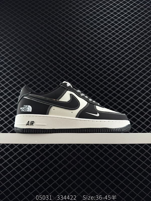 Nike Air Force 1 Lifestyle Sneakers – Black/White