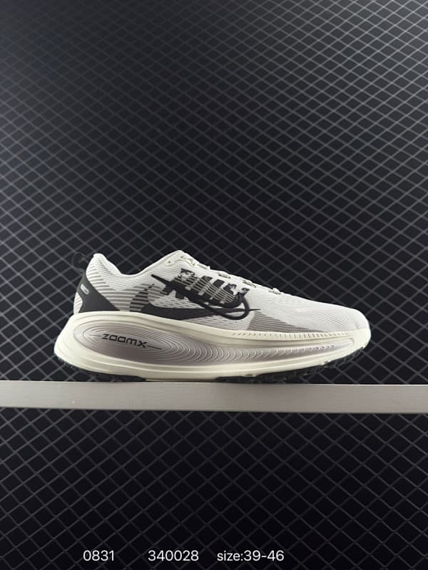 Nike ZoomX Running Shoes – White/Black