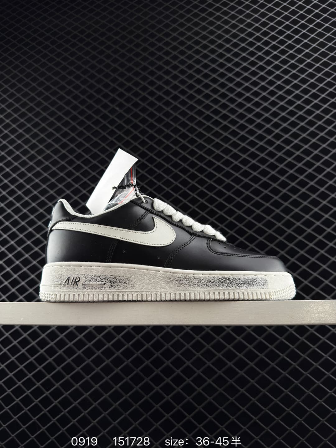 Nike Air Force 1 Lifestyle Sneakers – Black/White