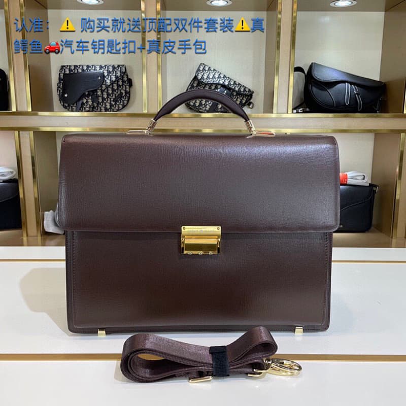 Generic Handbags – Brown/Gold
