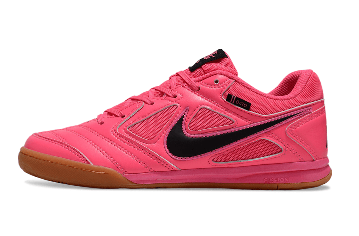 Nike Gato Indoor Soccer Shoes – Pink/Black