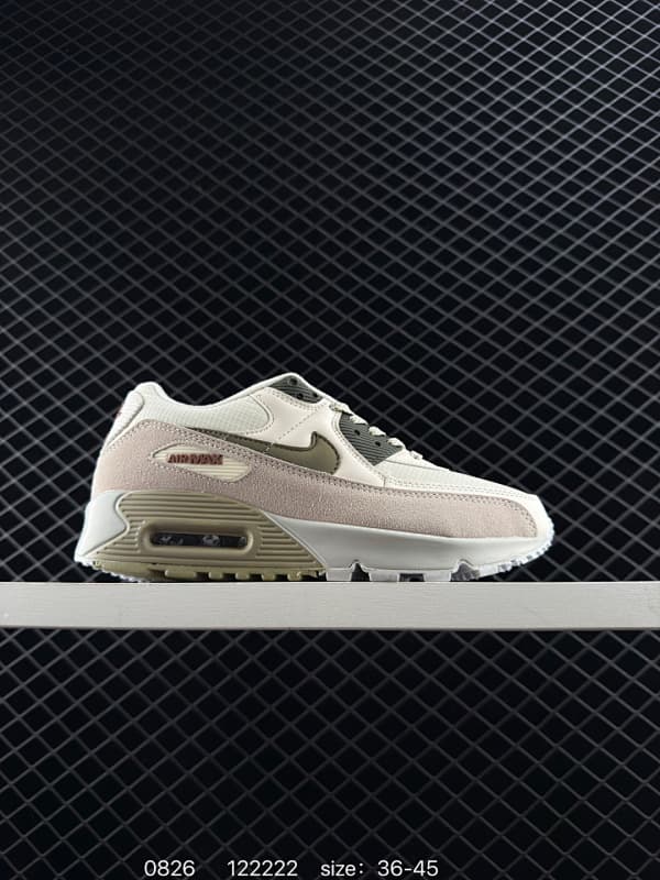 Nike Air Max 90 Lifestyle Sneakers – Beige/Brown