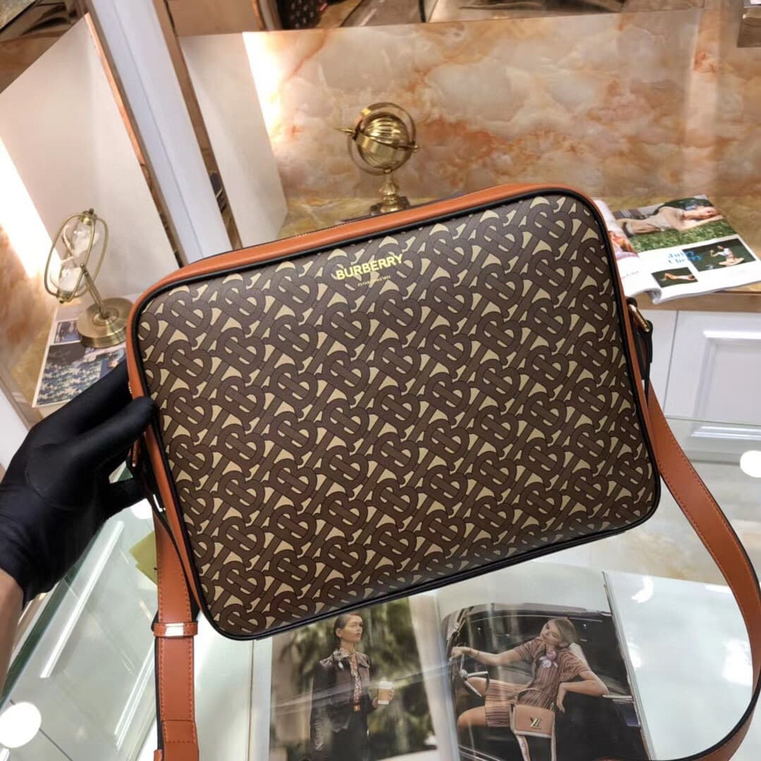 Burberry Messenger Bag – Brown/Beige