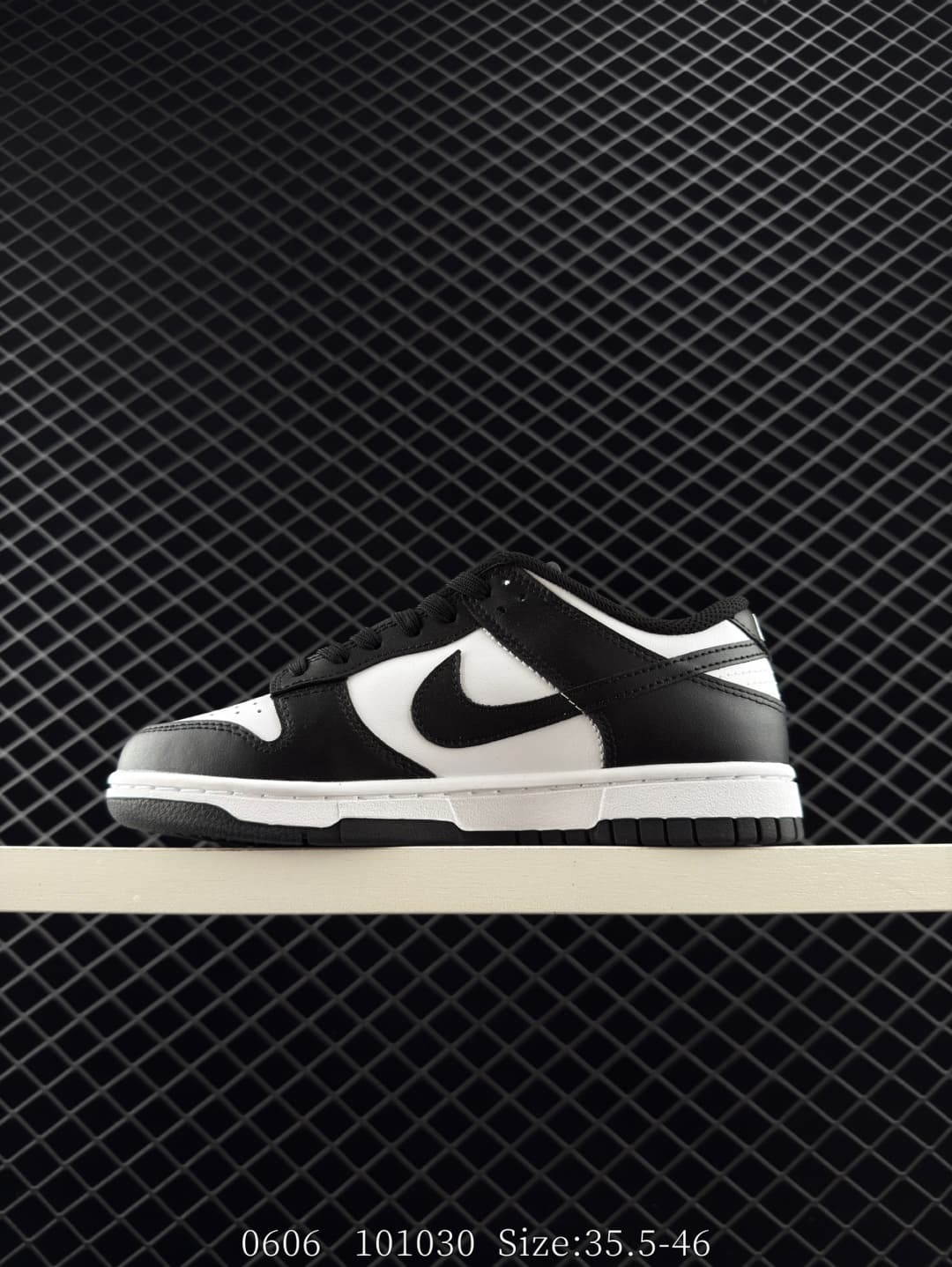 Nike Dunk Low Lifestyle Sneakers – Black/White