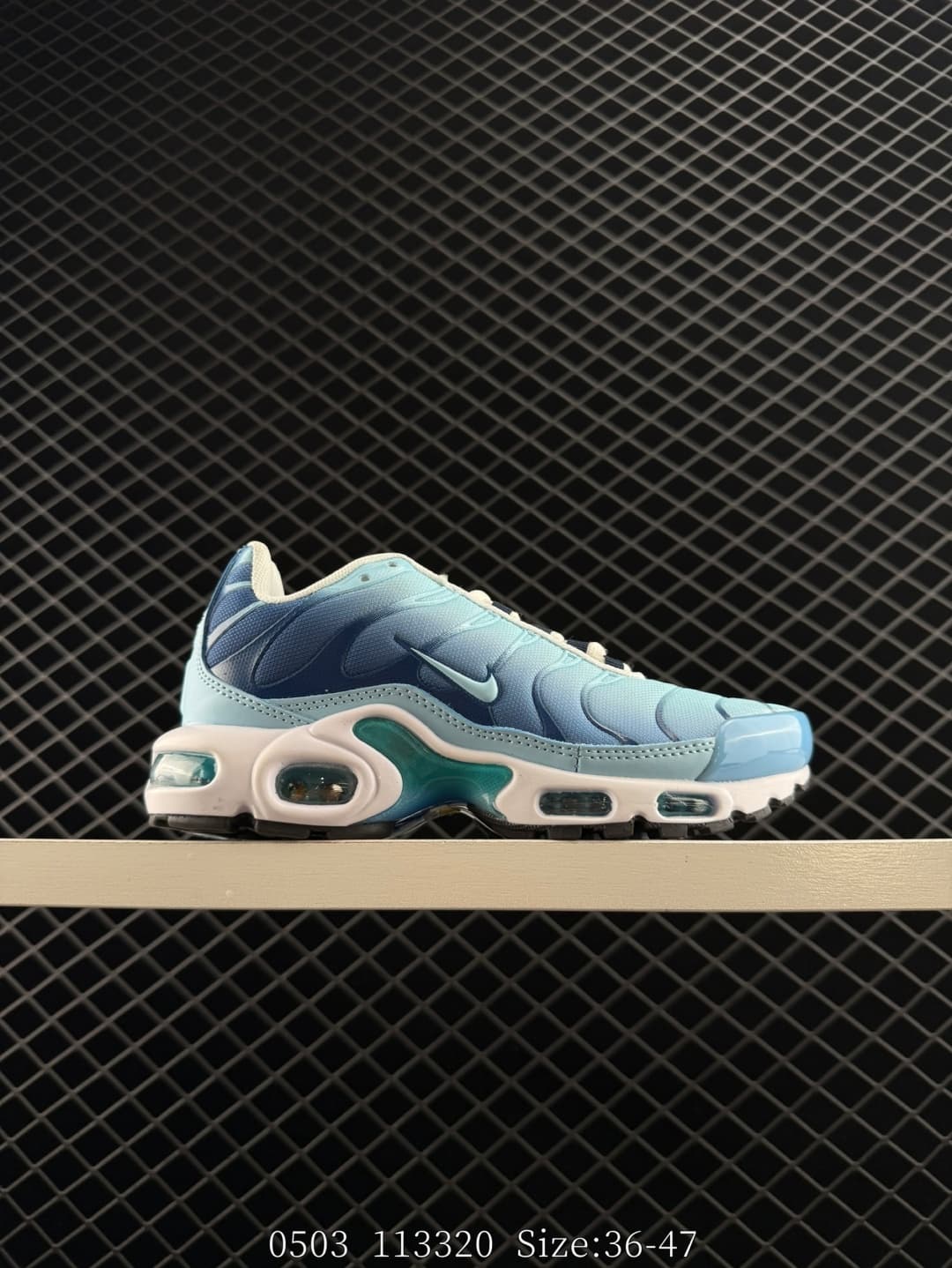 Nike Air Max Plus Lifestyle Sneakers – Blue/White