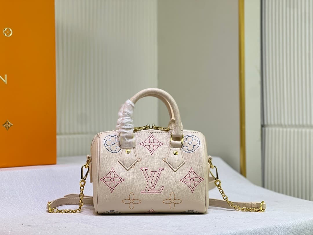 Louis Vuitton Boston Bag – Beige/Multicolor