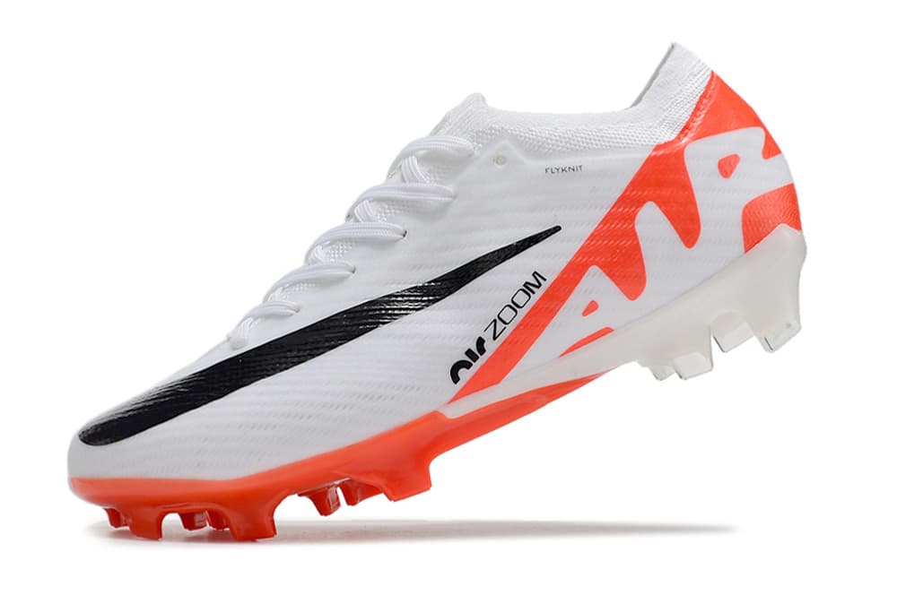 Nike Air Zoom Firm-Ground Soccer Shoes – White/Orange