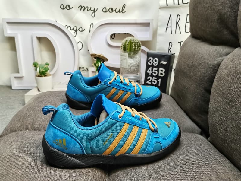Adidas Lifestyle Sneakers – Blue/Gold