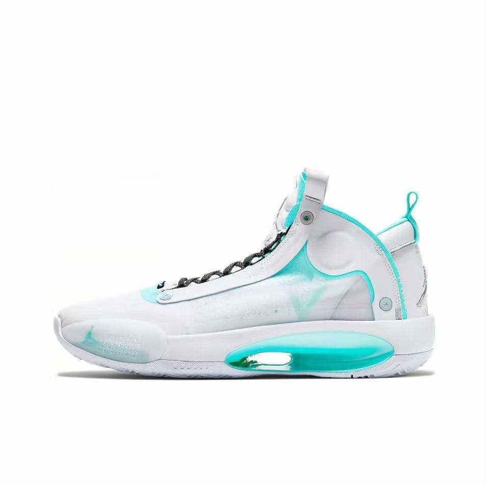 Air Jordan Basketball Shoes – White/Blue