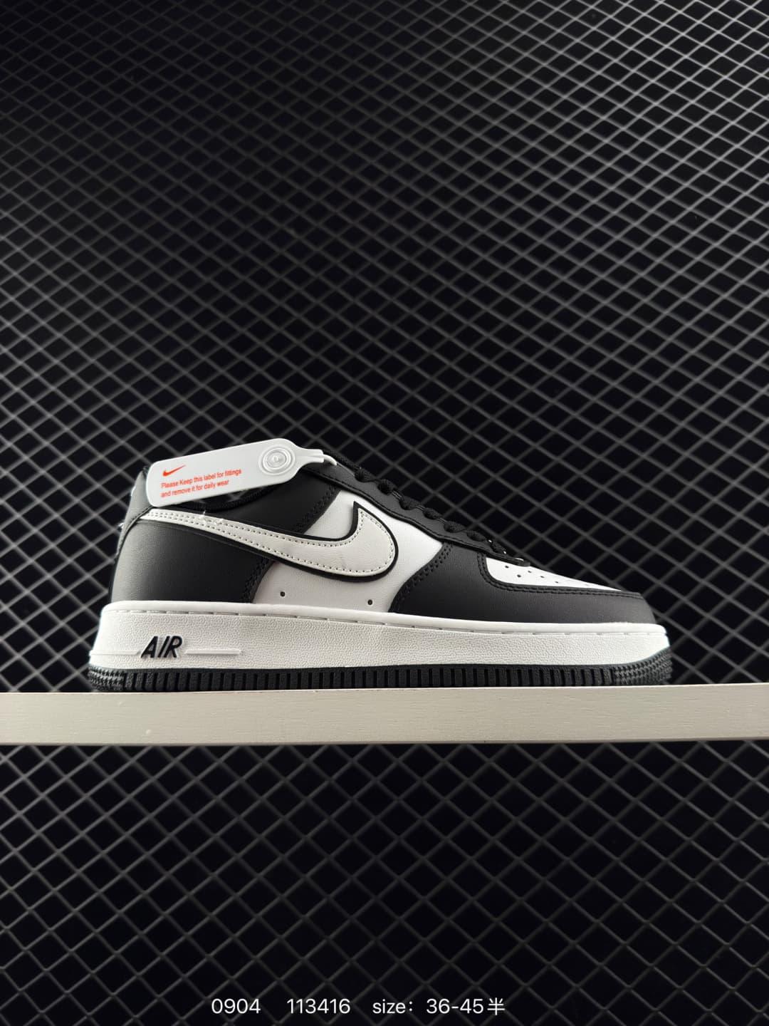 Nike Air Force 1 Lifestyle Sneakers – Black/White