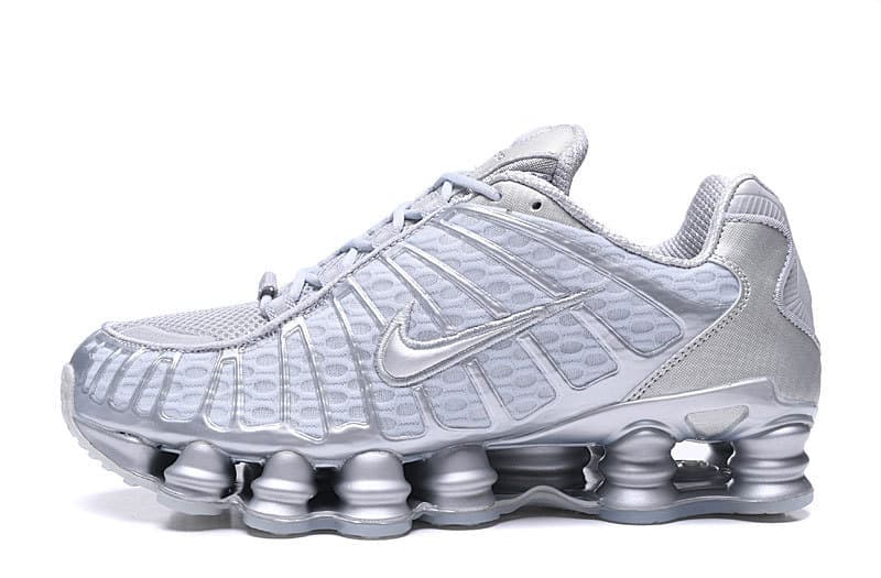 Nike Shox Lifestyle Sneakers – Silver
