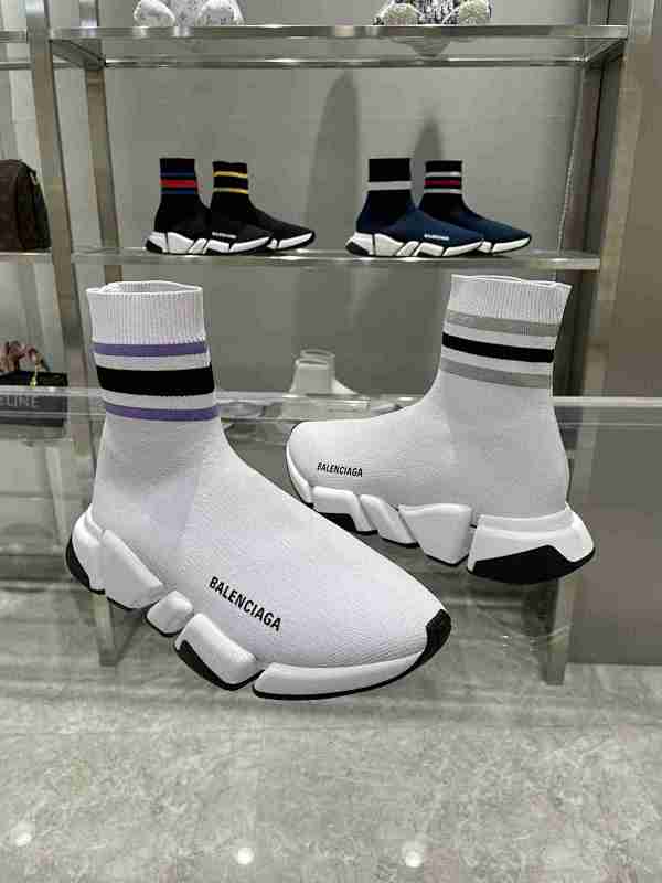 Balenciaga Chunky Sneakers – White/Black