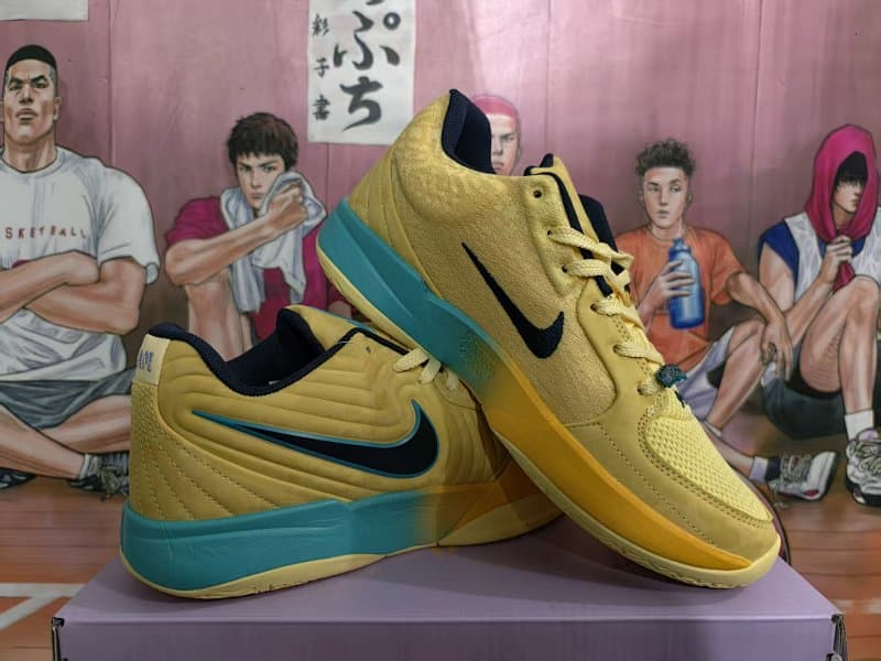 Nike Basketball Shoes – Yellow/Blue