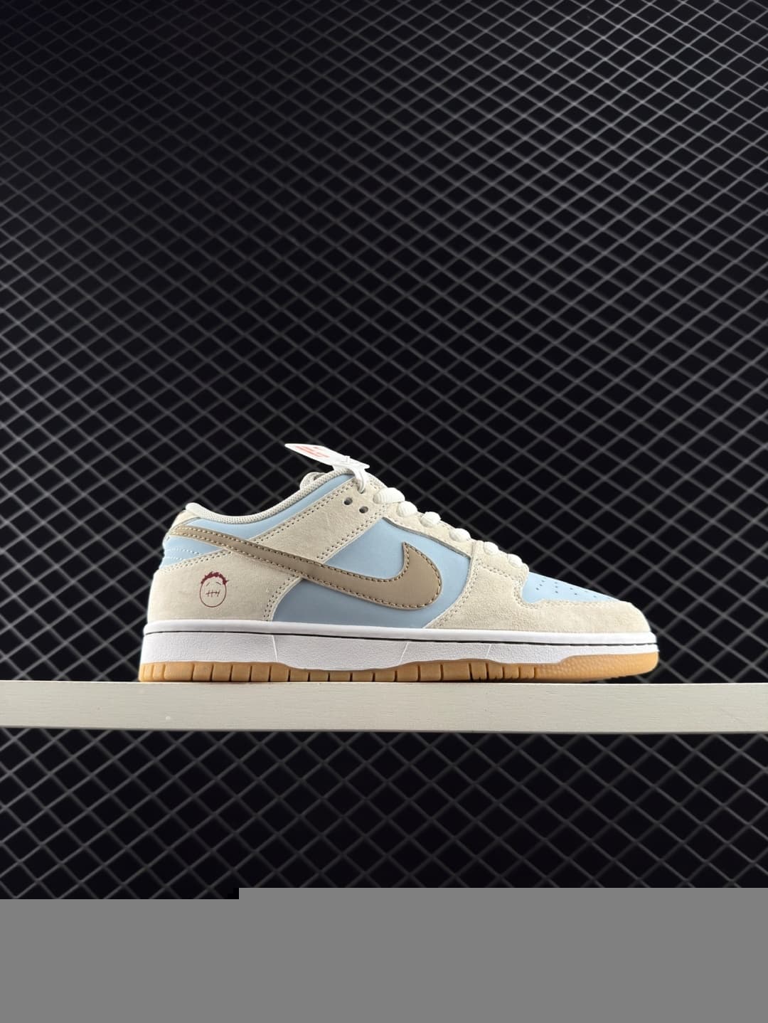 Nike Lifestyle Sneakers – Beige/Blue