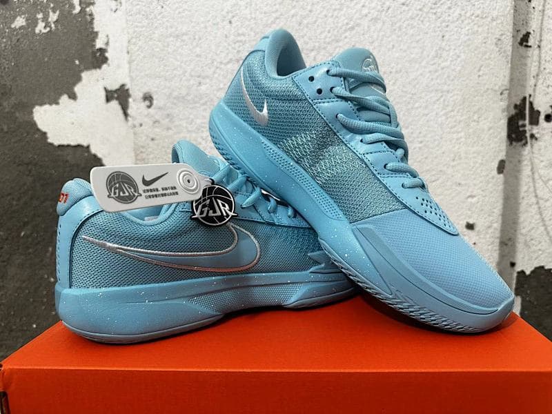 Nike Basketball Shoes – Blue/Silver