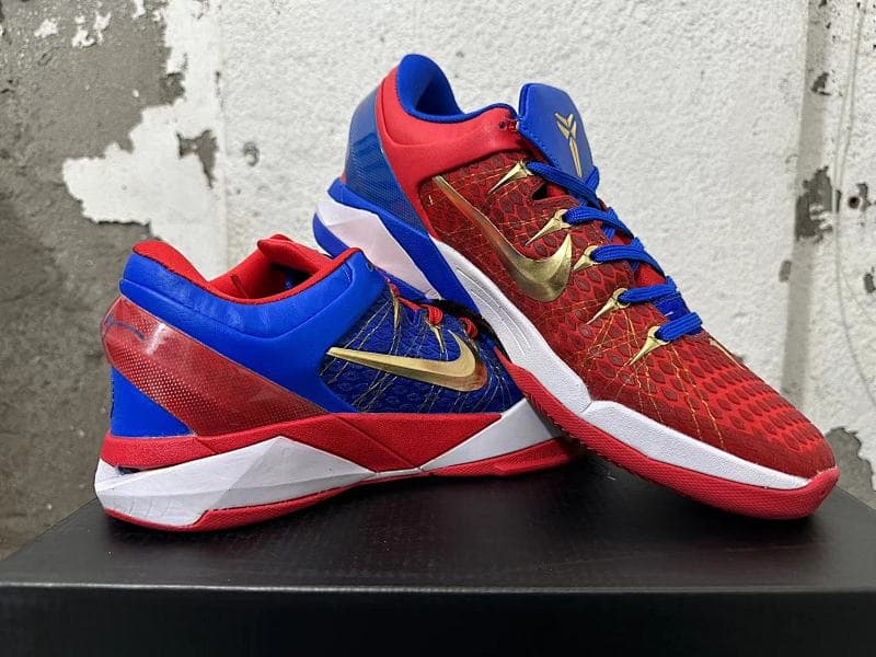 Nike Zoom Kobe VI Basketball Shoes – Red/Blue
