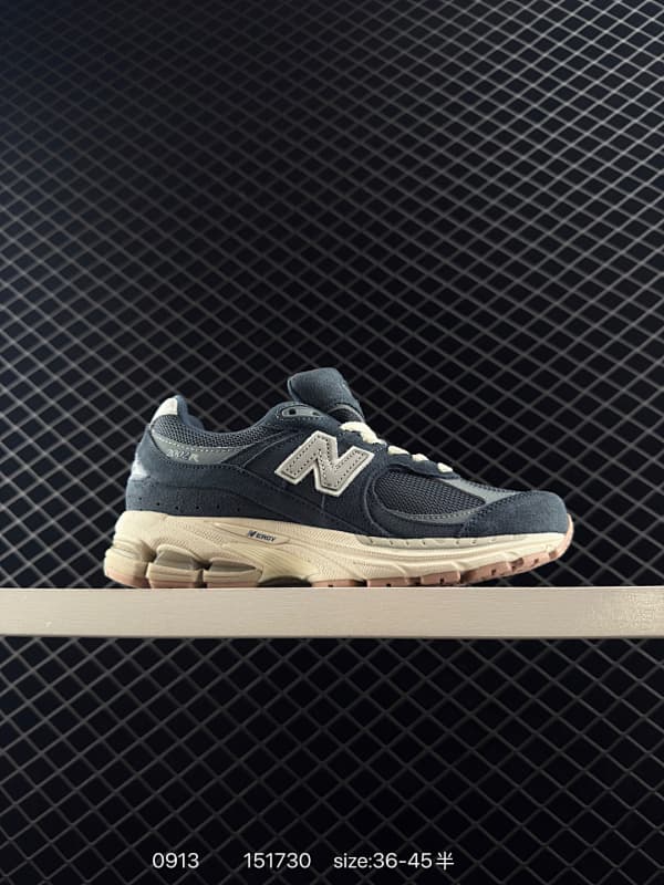 New Balance 2002R Lifestyle Sneakers – Navy/Beige