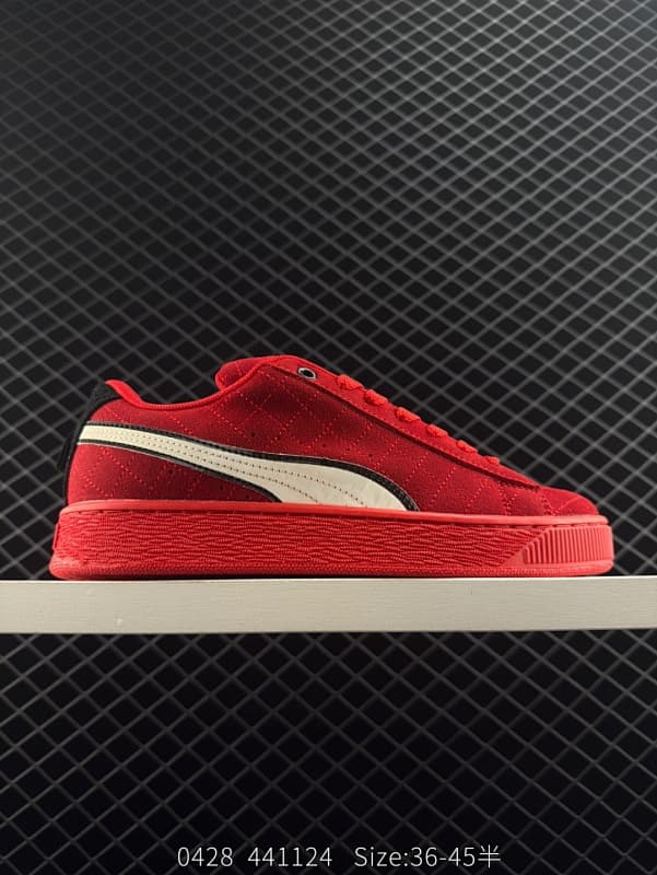 Puma Lifestyle Sneakers – Red/White