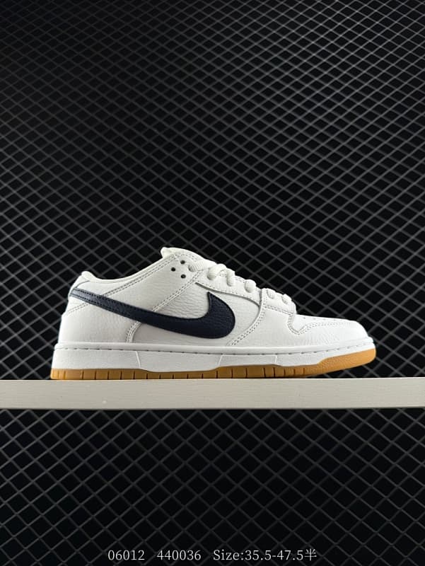 Nike Skateboard Shoes – White/Navy
