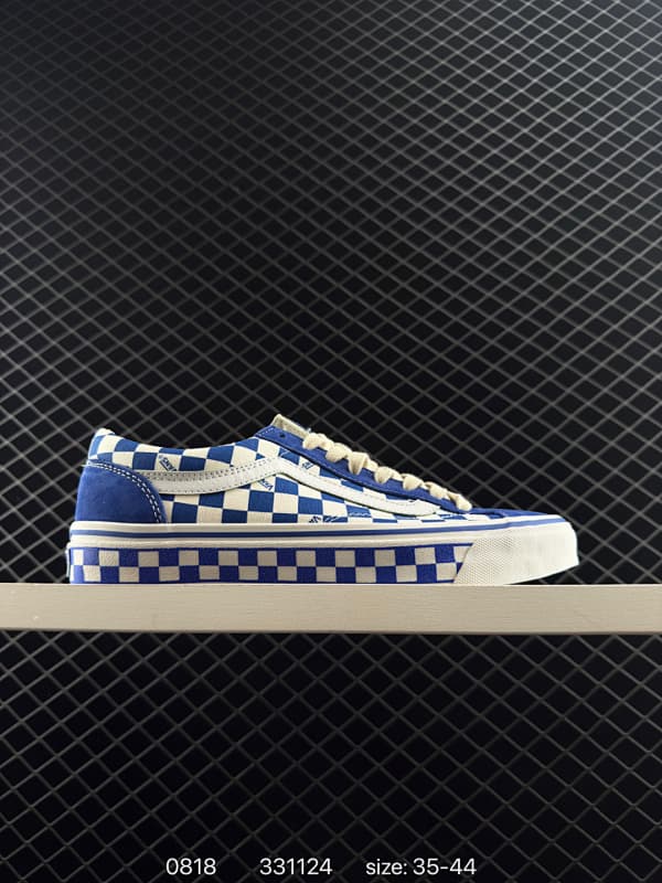 Vans Old Skool Skateboard Shoes – Blue/White