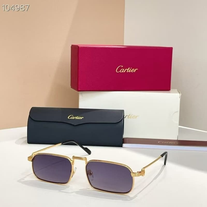Cartier Sunglasses – Gold