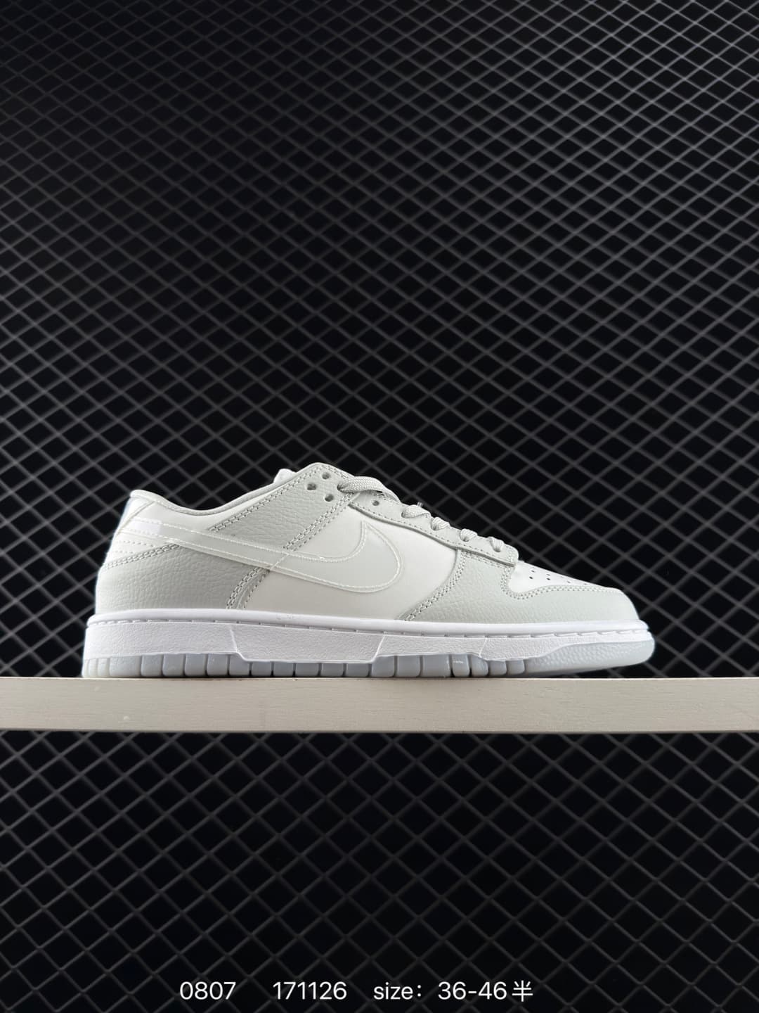 Nike Dunk Low Lifestyle Sneakers – Gray/White