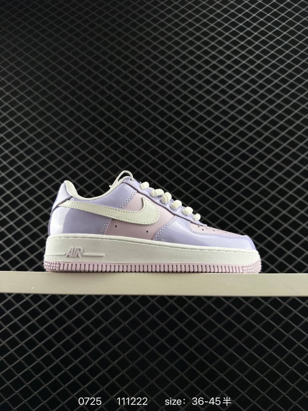 Nike Air Force 1 Lifestyle Sneakers – Purple/Pink