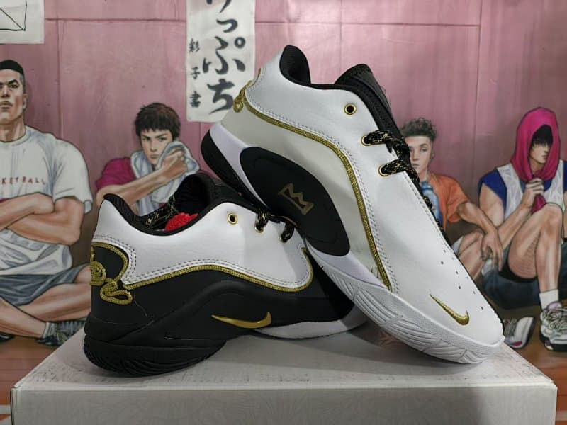 Nike Basketball Shoes – White/Black