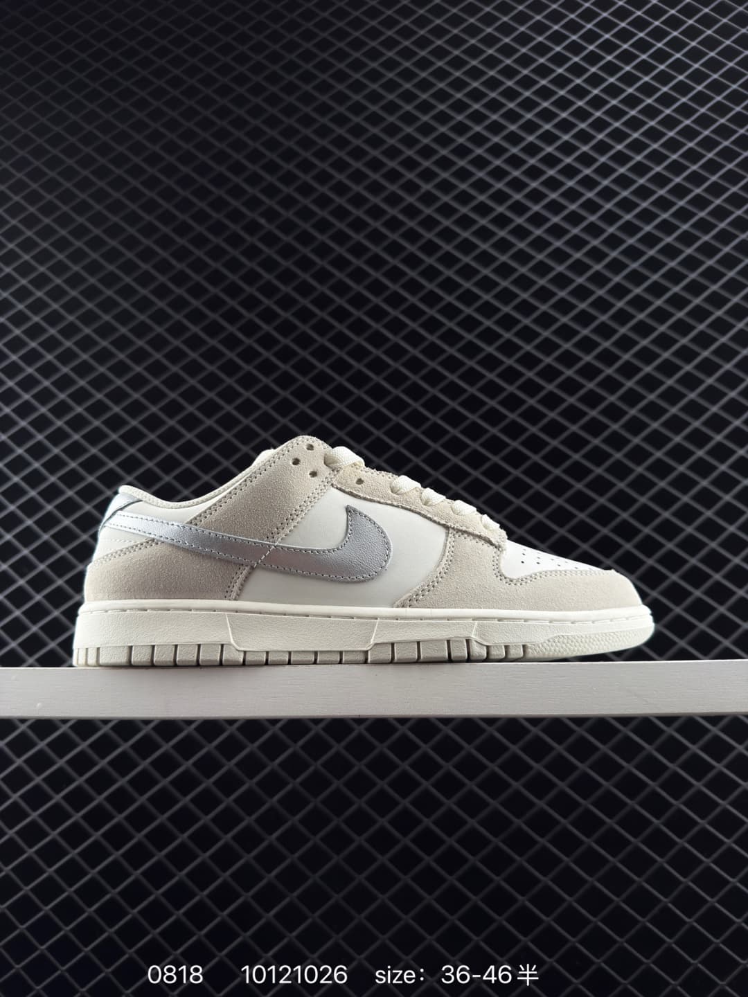 Nike Skateboard Shoes – Beige/Silver