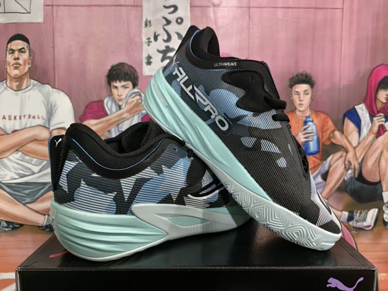 Puma ALLPRO Basketball Shoes – Black/Blue