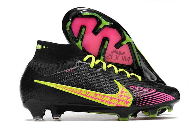 Nike Firm-Ground Soccer Shoes – Black/Pink