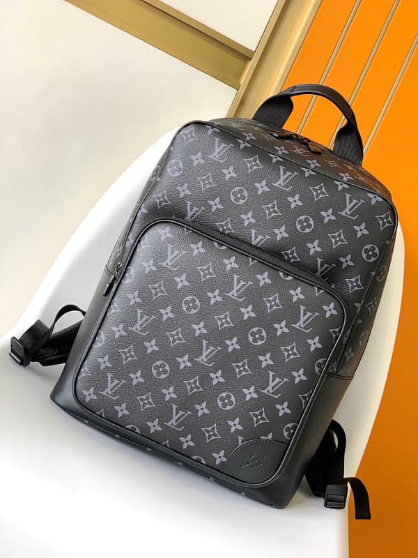 Louis Vuitton Casual Backpack – Black/Gray