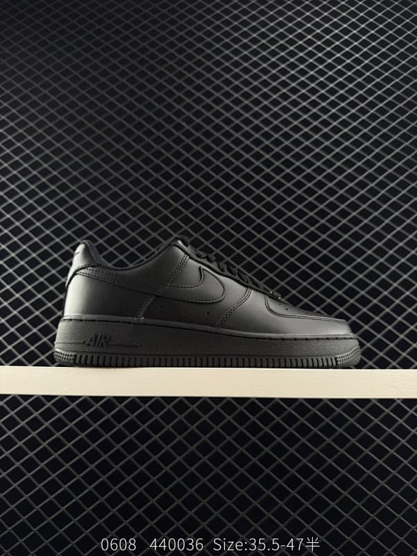 Nike Air Force 1 Lifestyle Sneakers – Black