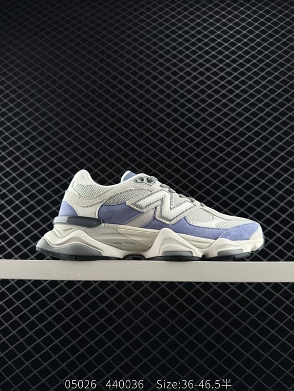New Balance Chunky Sneakers – White/Purple